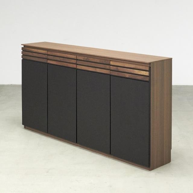 Alus Style/アルススタイル カウンター下収納庫 4枚扉 幅160cm高さ84.5cm キッチン収納 キッチンカウンター下収納 H90108_3