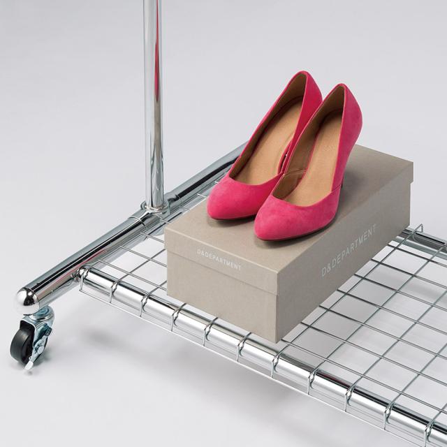 プロ仕様 上下2段頑丈ハンガーラック 幅117cm 衣類収納 ハンガーラック