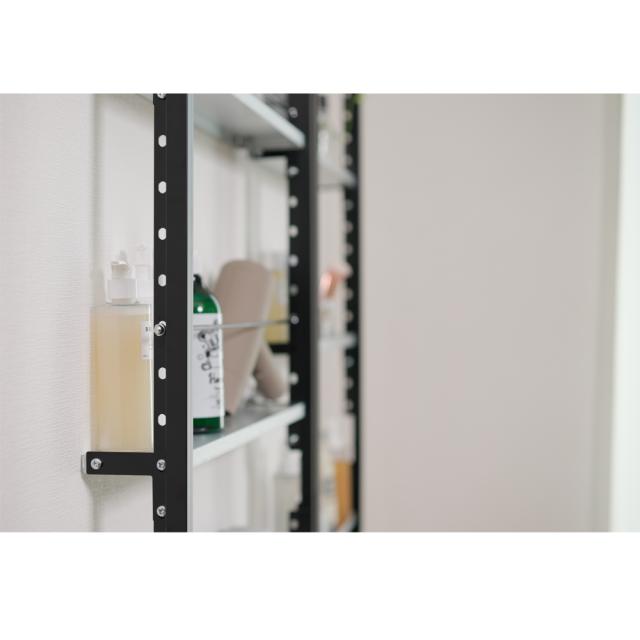 超薄型突っ張りディスプレイ収納ラック 幅70cmタイプ 奥行12cm高さ