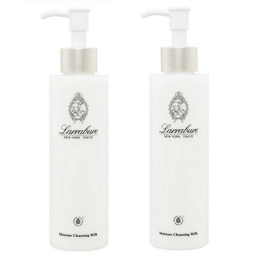 ララビュウ モイスチャークレンジングミルク 200ml お得な2本組 スキンケア 基礎化粧品 クレンジング メイク落とし CA5806