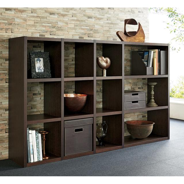 リビング収納 ユニットシェルフ Pombal/ポンバル シェルフ 4連セット 高さ114cm H71713の通販は