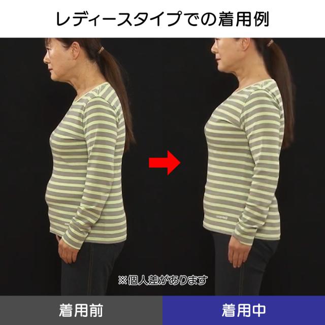 補整インナー 補正下着 タンクトップ 美姿勢 肩甲骨 ぽっこりお腹 背中 姿勢インストラクター アクティブコアDouble（メンズ） AR2470