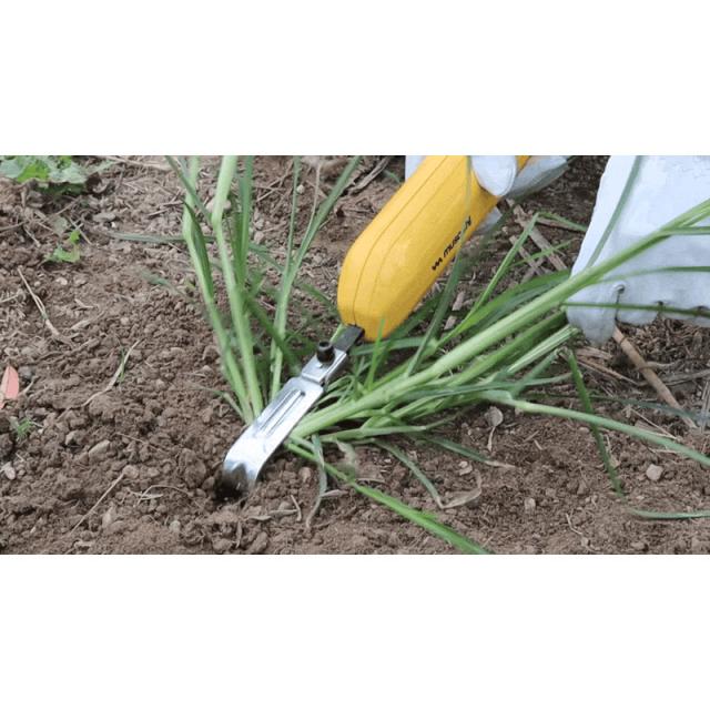 ガーデニングツール 庭手入用品 除草 雑草抜き 【ムサシ】充電式小型除草バイブレーター ハンドルセット（本体＋ハンドル） G71711の通販は