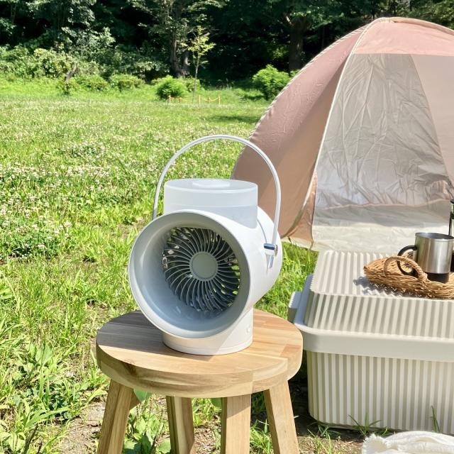 360度 壁掛けDCサーキュレーター フルリモコン ホワイト UF-WD185AFR