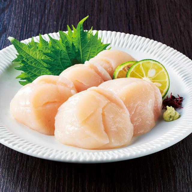 北海道野付（のつけ）半島産 大粒天然ホタテ貝柱（500g） 魚 海産物 海産 生鮮品 FK0118