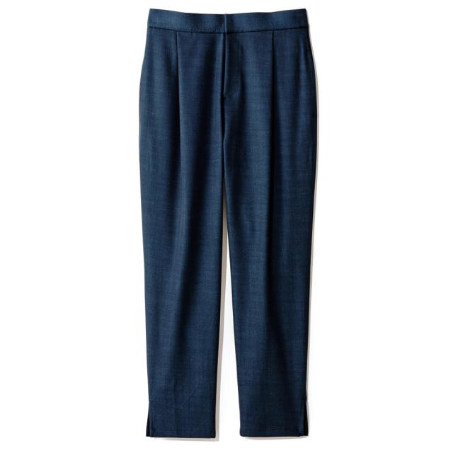 パンツ スキニー スリムパンツ とろみデニム風素材 タックパンツ 290703の通販は