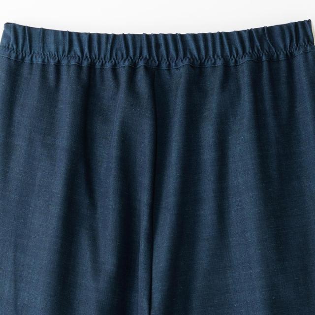 パンツ スキニー スリムパンツ とろみデニム風素材 タックパンツ 290703の通販は