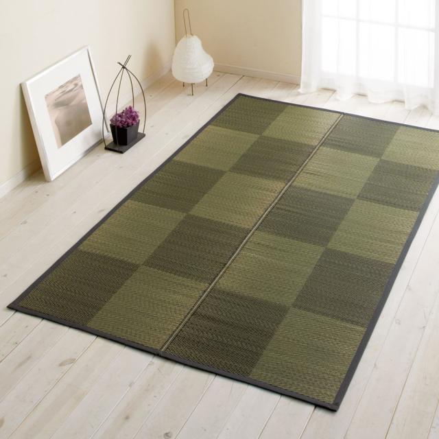 ≪ふっくら約14mm 約191×250cm≫ い草ラグ〈ノア〉 カーペット ラグ マット 654511