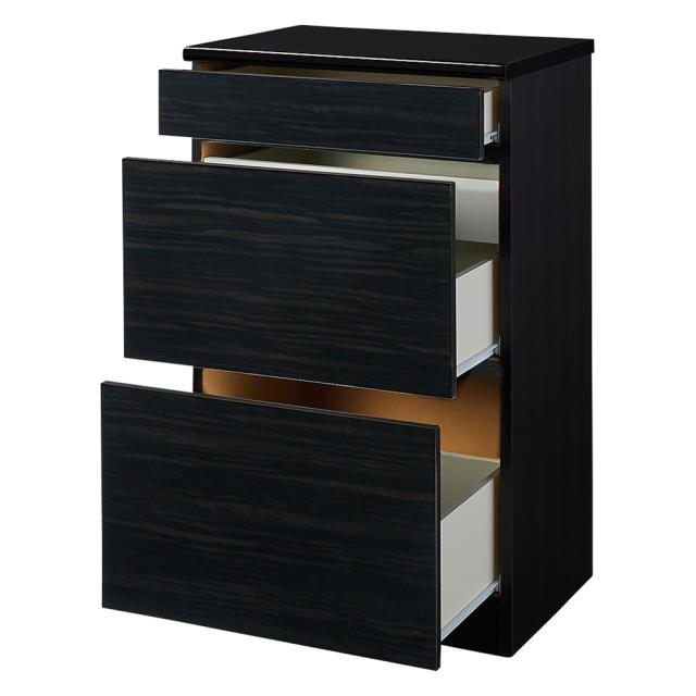 ≪幅58cm奥行46cm高さ95cm≫ 光沢木目キッチンカウンター キッチン収納 キッチンカウンター 641627_8