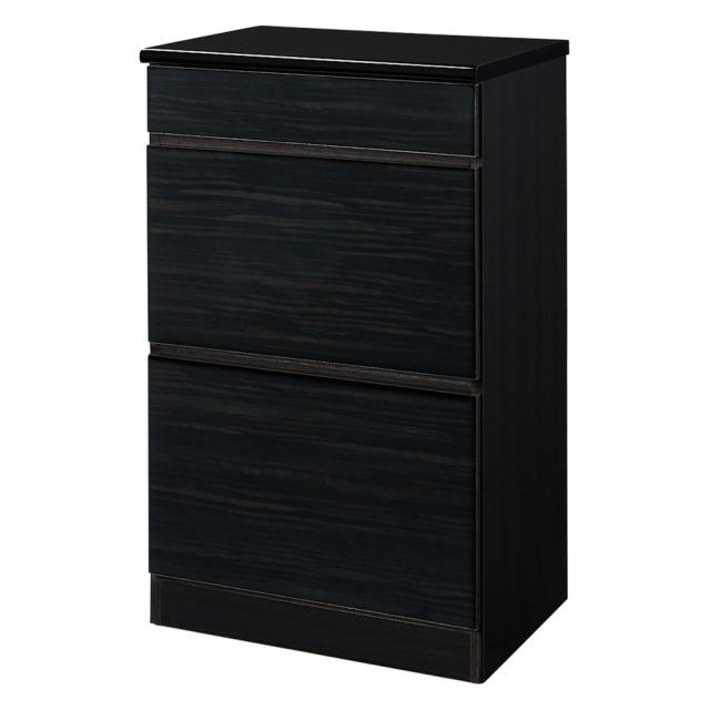 ≪幅90cm奥行50cm高さ95cm≫ 光沢木目キッチンカウンター キッチン収納 キッチンカウンター 641632_6