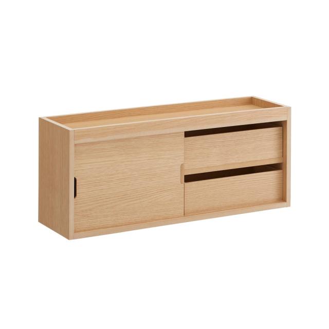 ≪引き出しタイプ 幅90cm≫Mihas/ミハス薄型カウンター上収納庫 キッチン用品収納 シンク 水周り H92082_5