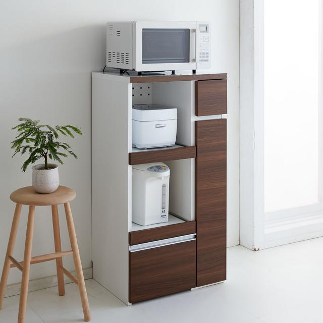 キッチン収納 キッチンカウンター ≪幅60cm奥行40cm≫ サイズが選べる家電収納キッチンカウンター ハイタイプ 幅60cm 528434の通販は 43,800円