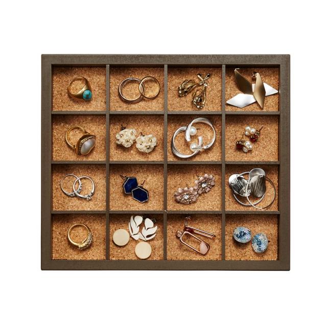 ディスプレイジュエリーボックス 幅24cm 小物収納 フリーボックス アクセサリー収納ケース ジュエリーボックス 582051_9