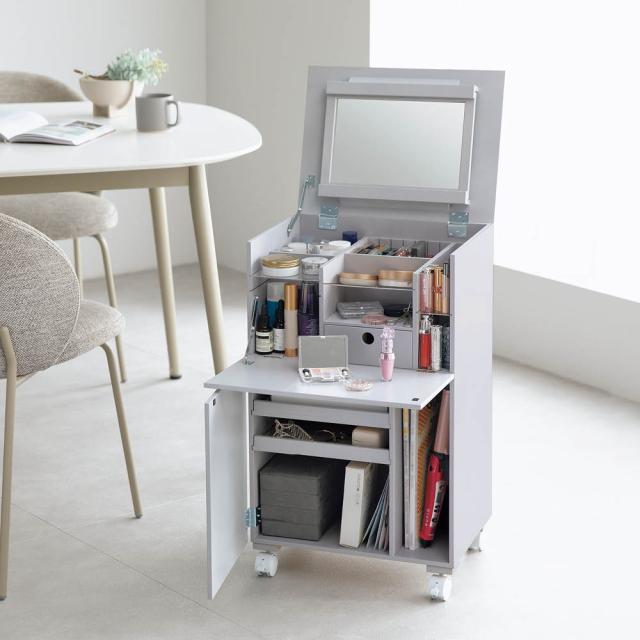 コスメ好きが考えたコスメワゴン 小物収納 フリーボックス メイク コスメボックス 611952
