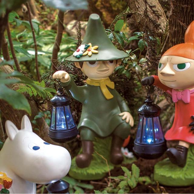 ムーミンシリーズ ソーラーライト小 スナフキン ガーデン 庭用照明 G02904