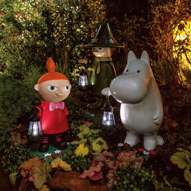 ムーミンシリーズ ソーラーライト大 ミイ ガーデン 庭用照明 G02906