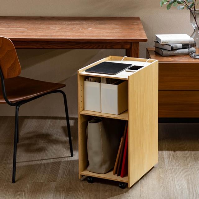 ≪引出しなし≫ バッグの定位置ワゴン 小物収納 フリーボックス アクセサリー収納ケース ジュエリーボックス KR1043