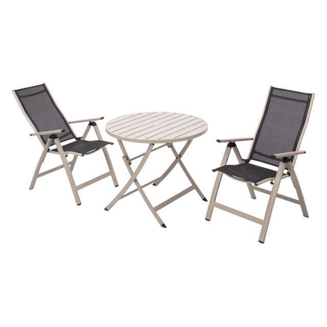 アーバンスタイルファニチャー ラウンド大 3点セット ガーデンファニチャー ガーデンファニチャーセット H80804