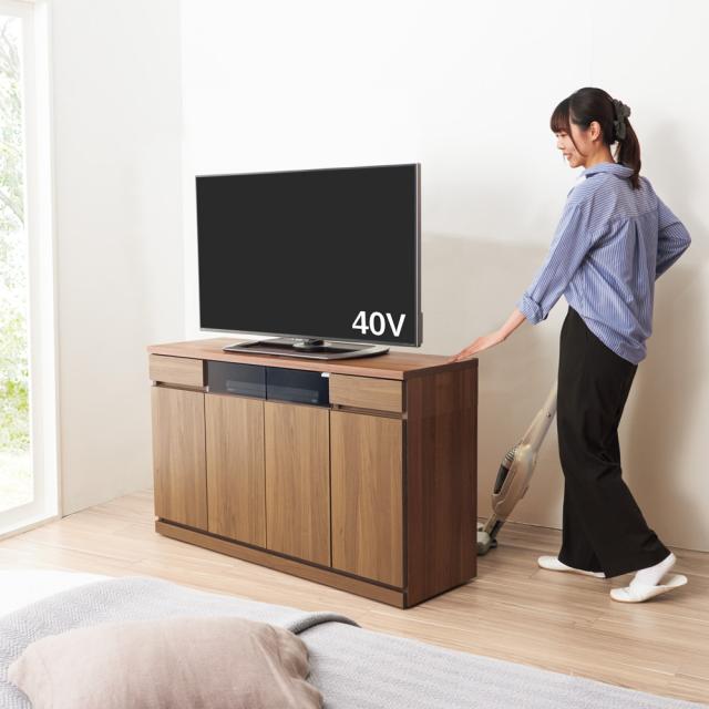 ［幅89cm］ハイタイプテレビ台 高さ75cm 日本製 完成品 キャスター付き テレビ台 テレビボード 壁面収納テレビ台 587801_9