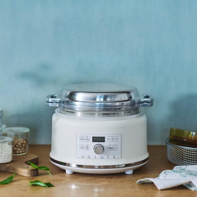 自動調理鍋ハルクック  「無水鍋（R）」（無水鍋20cm機械本体とのセット商品） キッチン家電 調理家電 LX5901