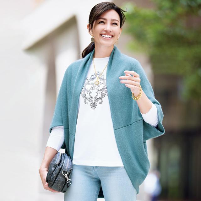 ウールカシミヤ ボレロ風 カーディガン ニット セーター ニットカーディガン 111501