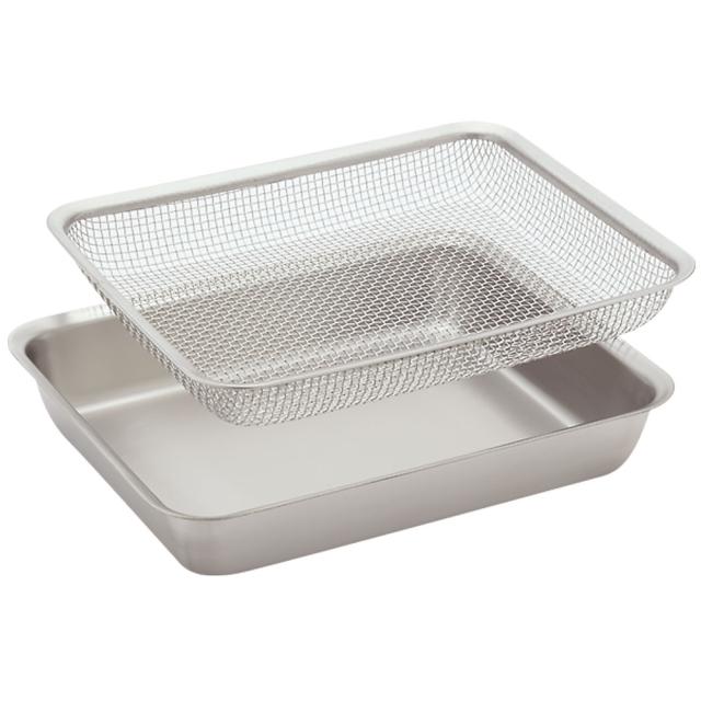 キッチンツール ラバーゼ 角バット＋角ざるセット 513530の通販は 6,270円