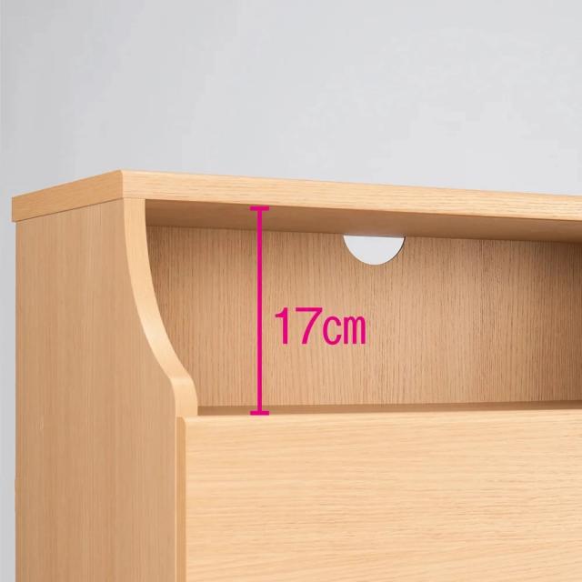 組立も簡単！色もサイズもぴったりが見つかるチェスト 4段・高さ112cm幅44cm リビング収納 リビング 645061_4