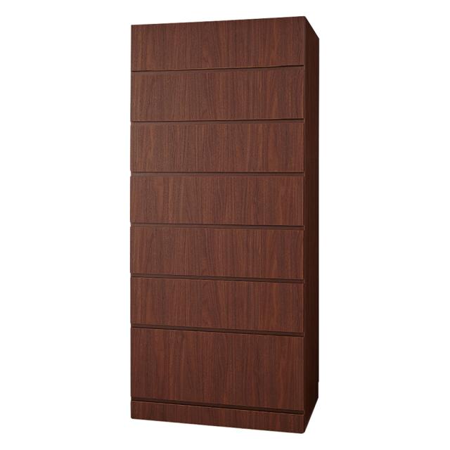 システム壁面ワードローブ タワーチェスト・幅80cm 衣類収納 タンス 632537