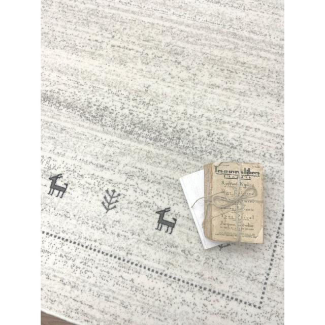 ≪約200×250cm≫ 無染色ウールラグ ムルン カーペット ラグ マット 防音カーペット 防音マット 600814