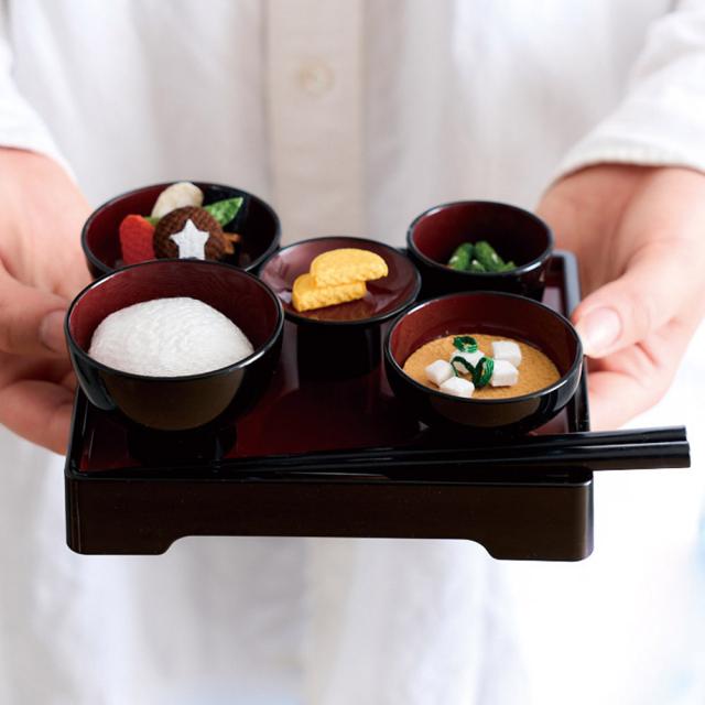 ≪器付きフルセット≫ 〈龍虎堂〉ちりめん京のお供え御膳 年中行事用品 季節商品 LX7818_6