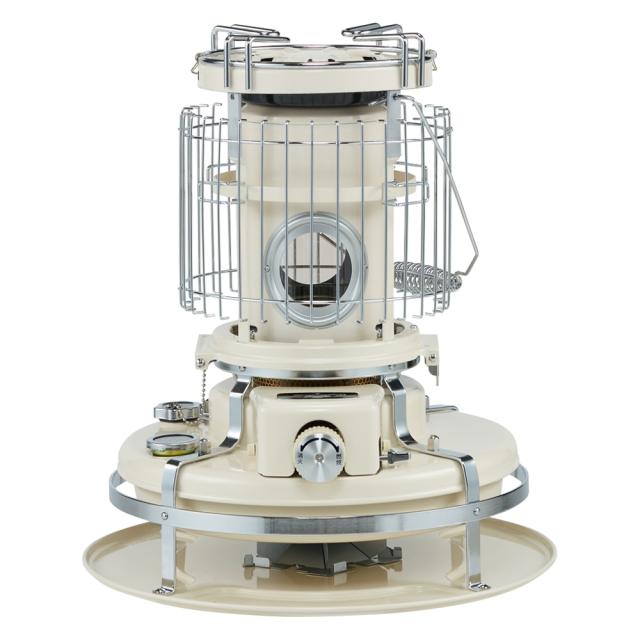 アラジンストーブ　クリーム色 暖房器具 ガラス窓付き アラジンストーブ クリーム色 暖房器具 ガラス窓付き - メルカリ