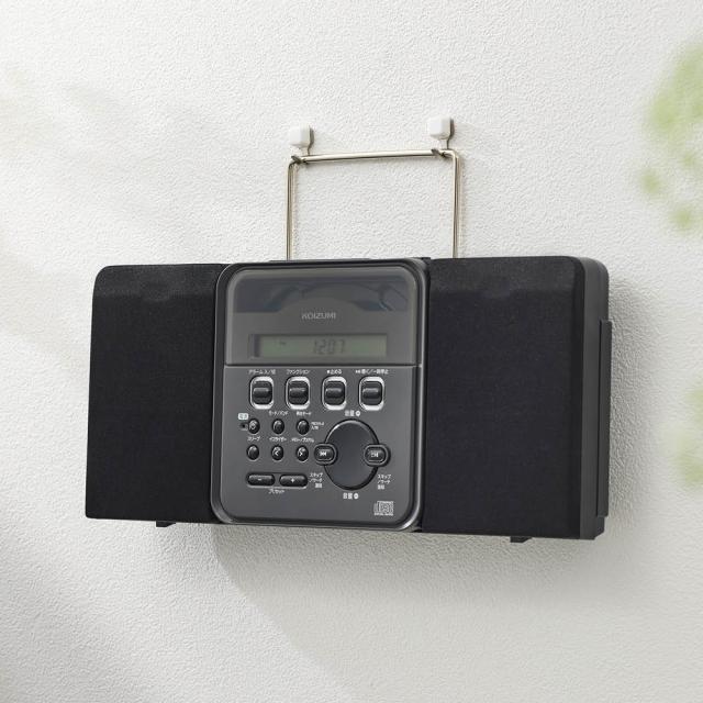 壁掛けCDラジオプレーヤー 季節家電 生活家電 AV機器 622907_1