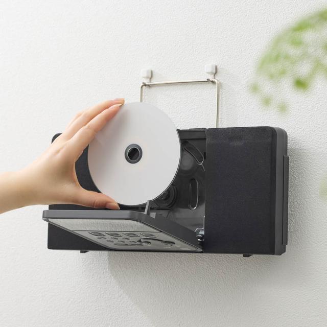 壁掛けCDラジオプレーヤー 季節家電 生活家電 AV機器 622907_2