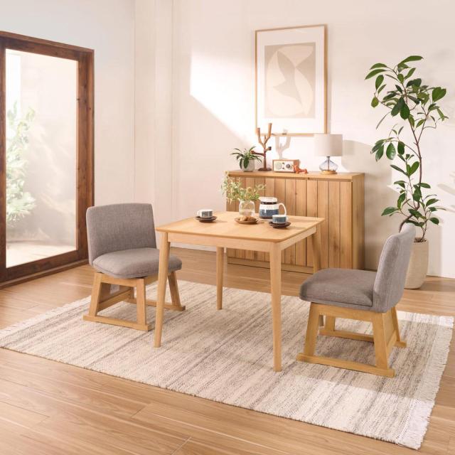 北欧風ナチュラルダイニングこたつシリーズ テーブル 80cm×80cm こたつ こたつテーブル 611316_5