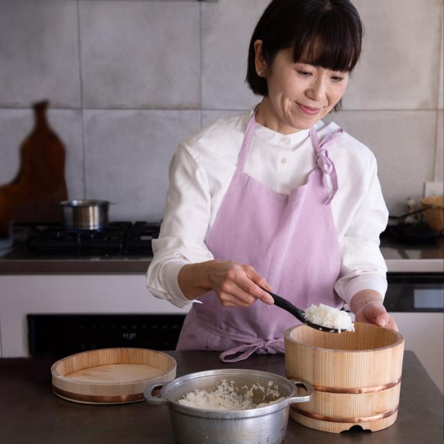 ≪おひつ17cm≫ 谷川木工芸 おひつ 米びつ ライスストッカー 612804_1