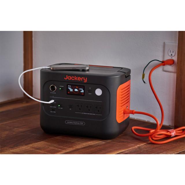 ジャクリポータブル電源900 季節家電 生活家電 バッテリー 家電小物