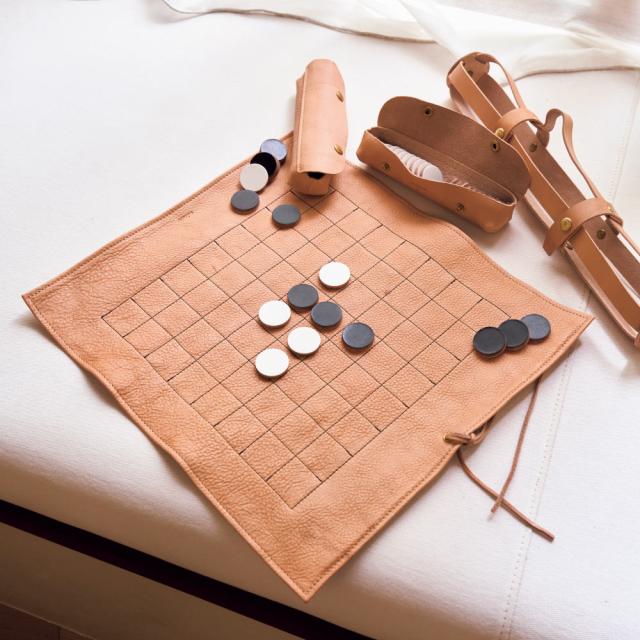 minca（ミンカ）栃木レザーのリバーシブルゲーム インテリア雑貨 600503