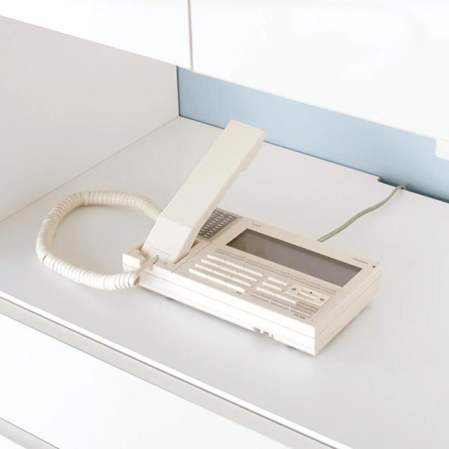 スイッチ避け壁面収納シリーズ スイッチよけタイプ（上台オープン・下台扉）幅75cm奥行30cm 本棚 ブックシェルフ 書棚 631442_7