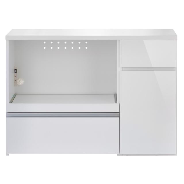 ≪幅120cm奥行40cm≫ サイズが選べる家電収納キッチンカウンター ロータイプ 幅120cm キッチン収納 キッチンカウンター 629610