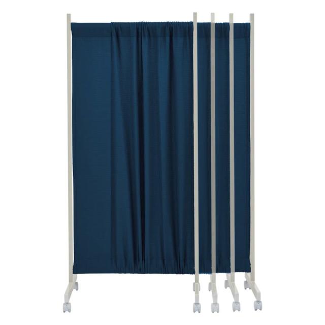 場所を選ばない伸縮パーテーション ロータイプ 高さ145cm 幅94cm-154cm リビング収納 パーテーション 間仕切り 632415_6