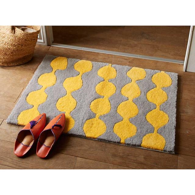 ≪約67cm×120cm≫ Finlayson PAMPULA/フィンレイソン パンプーラ フック織マット カーペット ラグ マット 玄関マット H82978