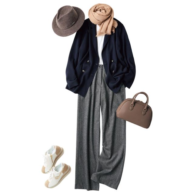 Les Belles Modes/ベル・モード カシミヤ混 中折れハット ニット帽 キャスケット 112301 Les Belles Modes/ベル・モード カシミヤ混 中折れハット ニット帽