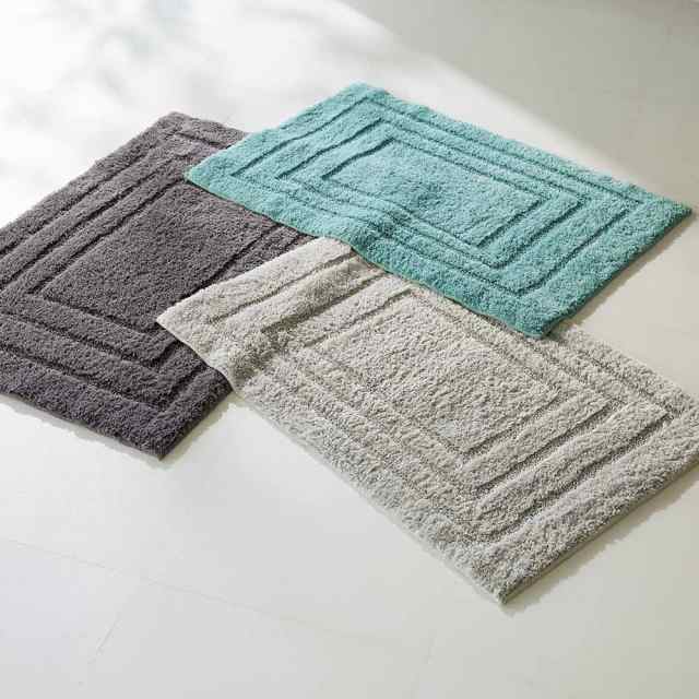 バス用品 トイレ用品 バスマット R ≪約60cm×90cm≫ praia/プライアー コスモトロン使用の吸水バスマット 抗菌機能付き H64720