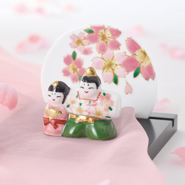 有田焼 箸置きにもなる節句飾り 年中行事用品 季節商品 五月人形 LX5036_1