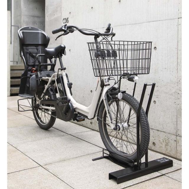 カー用品 アウトドア 自転車　 スロープ付き電動自転車スタンド 1台用（電動自転車専用カバー付き） 532834の通販は