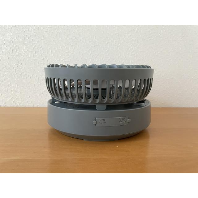 アウトドア 停電 防災 室内 普段使い 節電 静か 首振り コンパクト 大