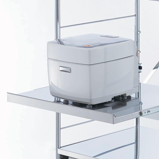 ≪幅60cm≫ ステンレス大型レンジラック ハイオープン キッチン収納