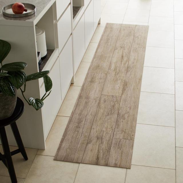 ≪キッチンマット 約50cm×180cm≫ 高密度パイルフローリング調マット カーペット ラグ マット キッチンマット H94659