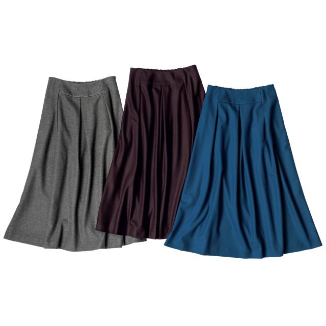 「NIKKE」マフ圧縮ジャージー タック フレアスカート ファッション スカート PC5633