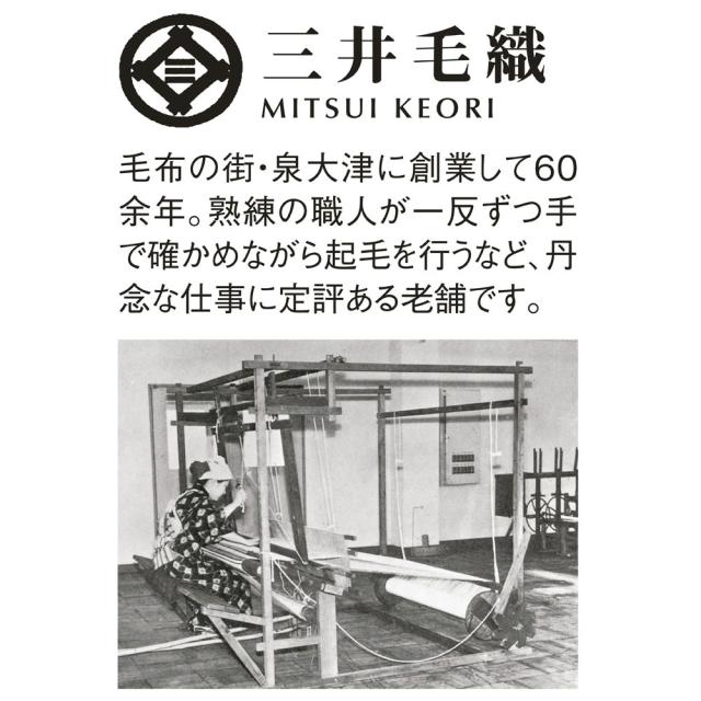 毛布 掛け毛布 ブランケット ≪ダブル≫洗えるエクストラスーパーファインウール＆シルク リバーシブル毛布 504005の通販は